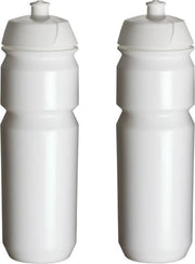 2 x Tacx Shiva Bidon - 750 ml - Wit - Drinkbus