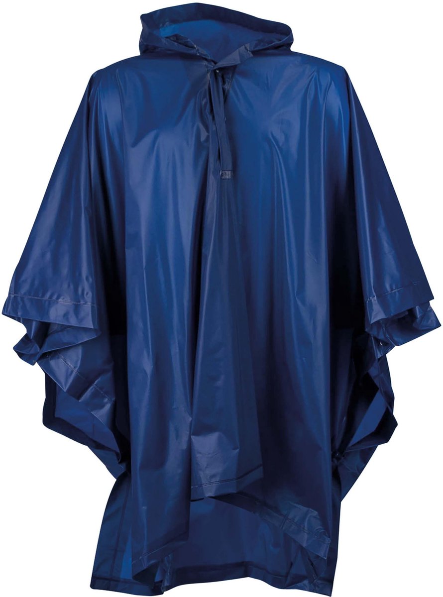 Regencape Poncho voor kinderen Kleur Navy / in 8 verschillende kleuren