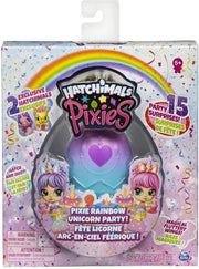 Hatchimals Pixies - Pixie Rainbow Unicorn Party - incl. 2 exclusieve Hatchimals en 15 feest surprises