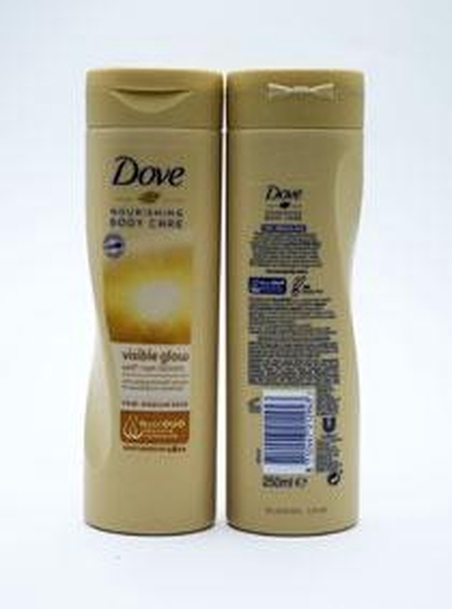 Dove Visible Glow Selbstbräuner Lotion 250 ml - Hell bis Mittel