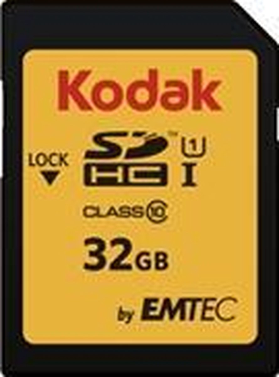 Emtec CKMSD32GHC10HPRK flashgeheugen 32 GB SDHC Klasse 10 UHS-I