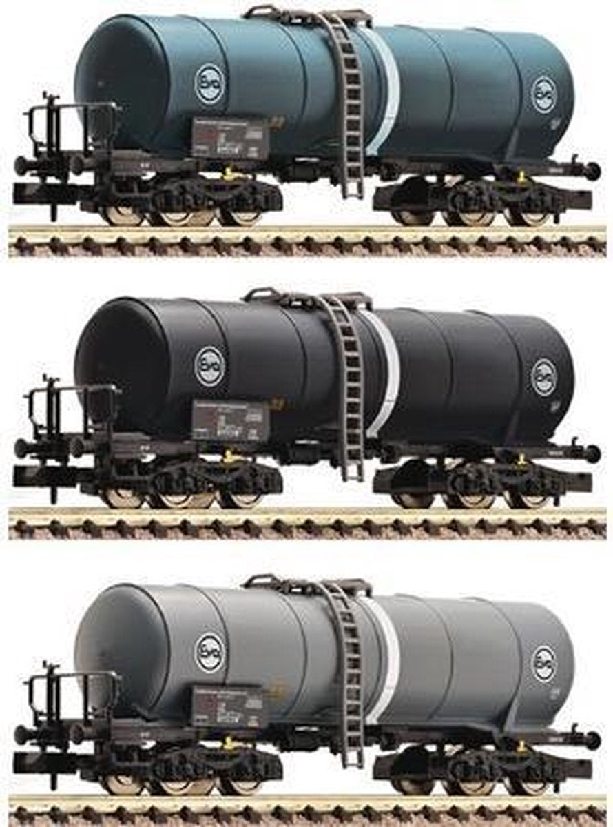 Fleischmann 848028 3-delig Set 1: ketelwagens