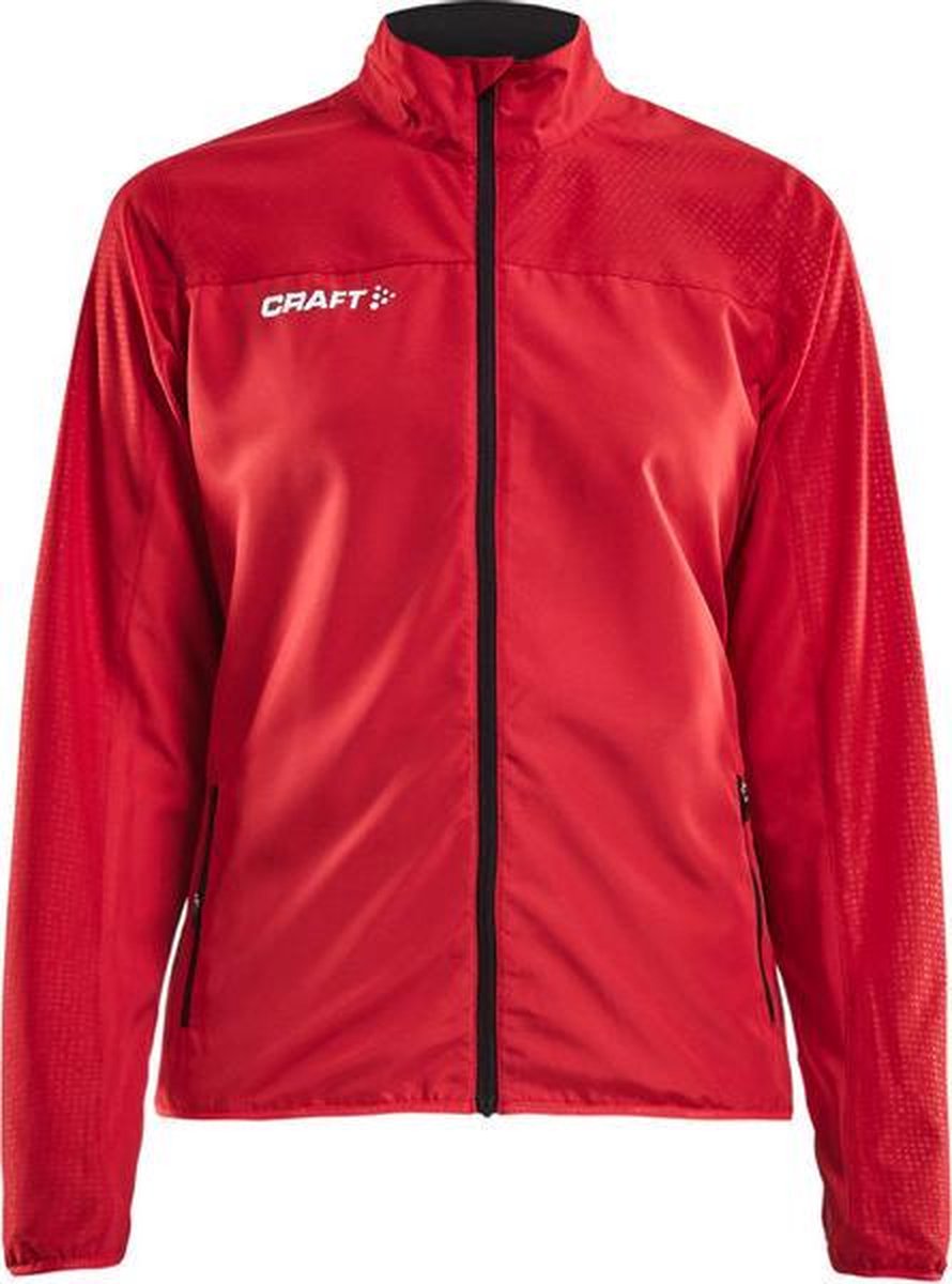 Craft Rush Wind Jacket Dames - rood - maat S