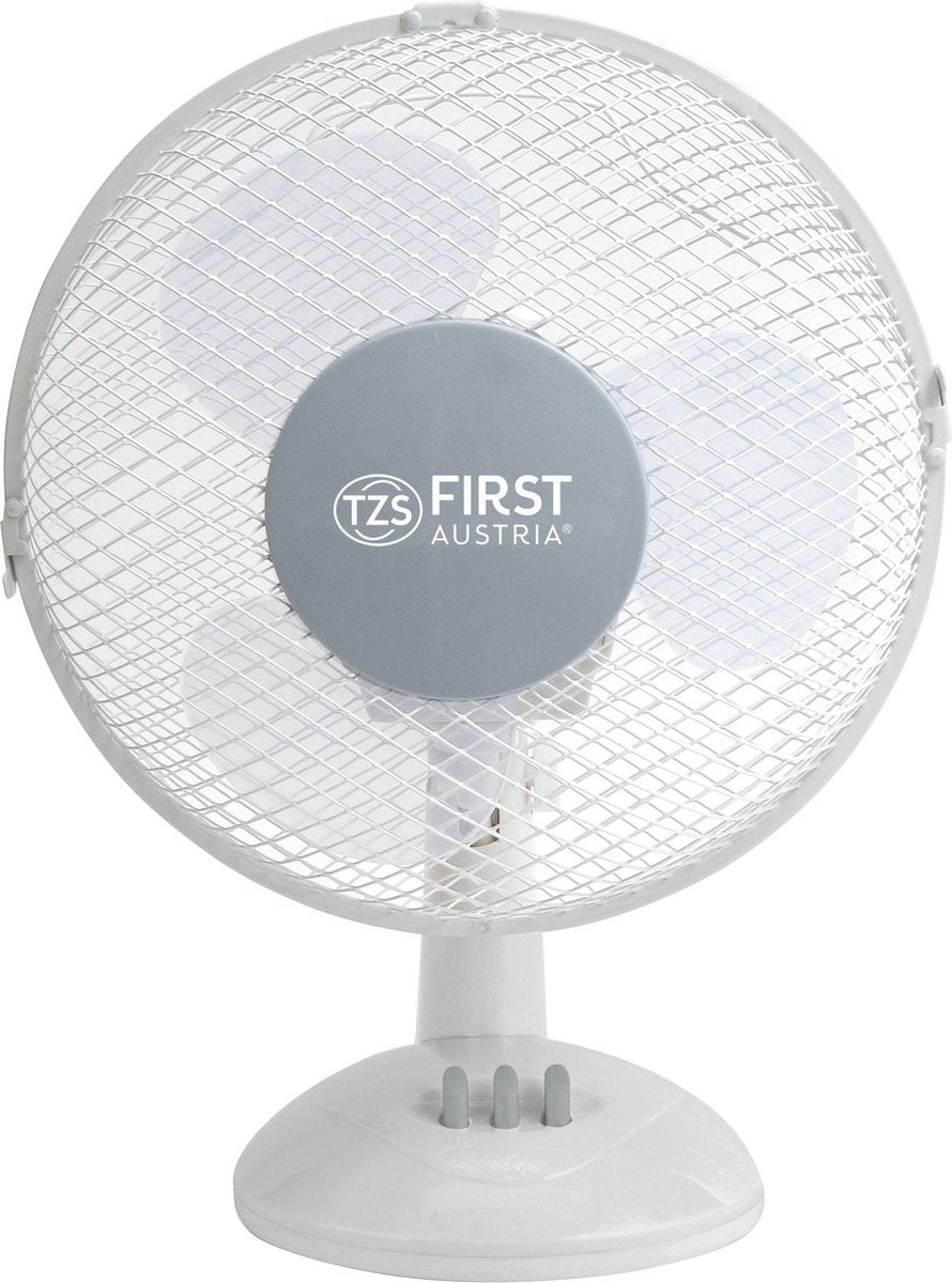 TZS First Austria FA-5550-GR Desk fan - Tafel/Bureau ventilator  Ø 9"/ 23 cm - 20W