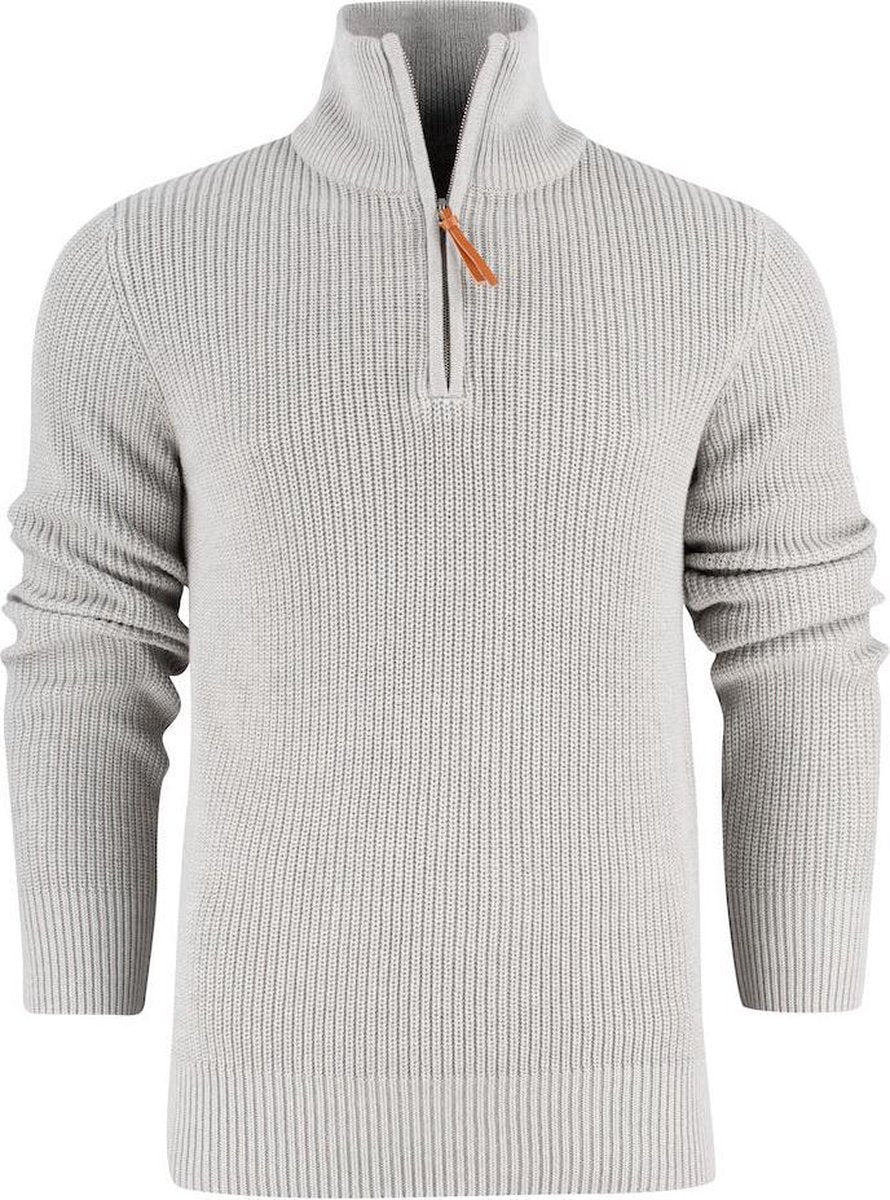 Harvest Flatwillow Trui Heren 2112505 Grijs Melange - Maat L