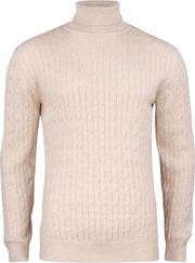 Blakely Rollerneck Men - Sand Melange - L