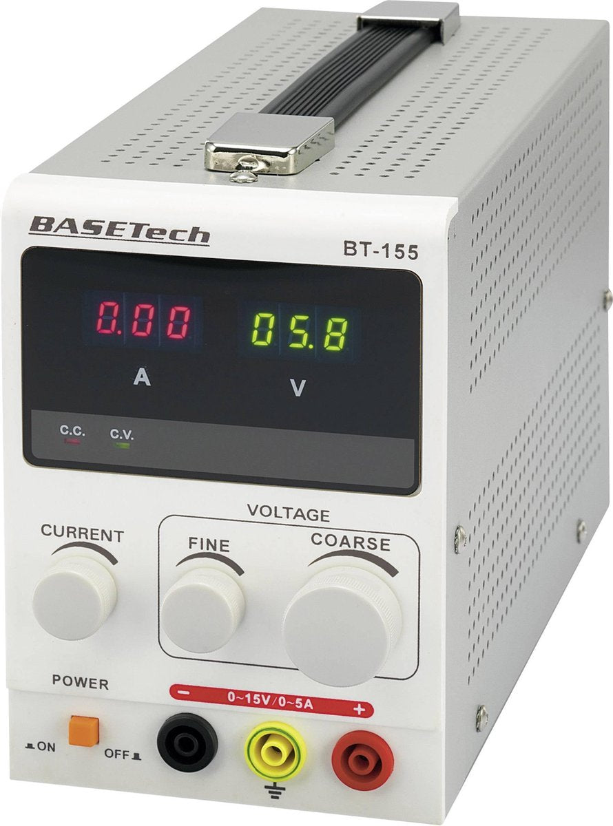 Basetech BT-155 Labvoeding