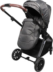 Ding Fenix Kinderwagen Grijs Met Zilver