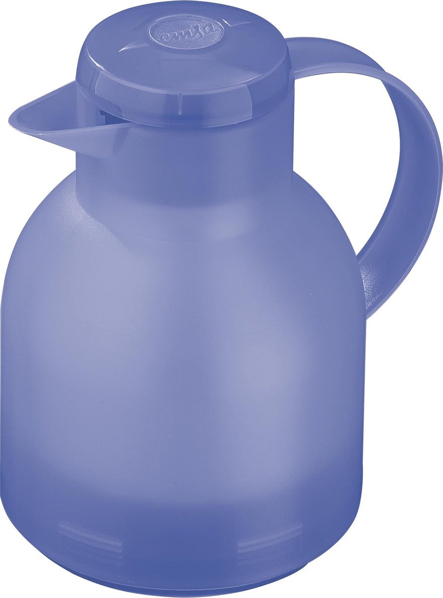 Emsa Samba - Isoleerkan Quick Press - 1 L - Licht Blauw Transparant