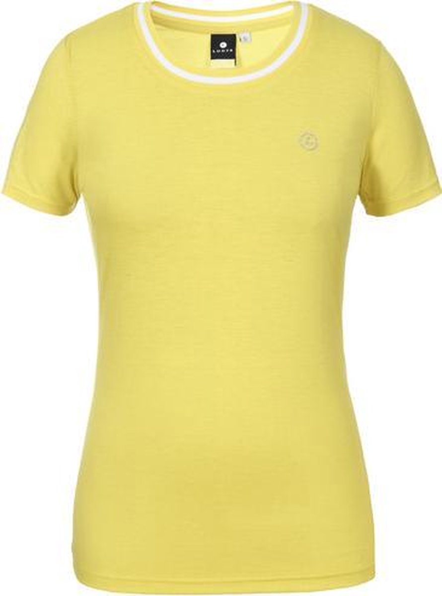 Luhta Aakkola dames sportshirt geel