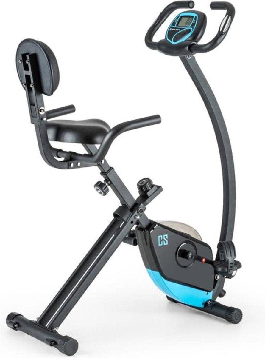 Trajector X-Bike hometrainer 3 kg vliegwiemassa zwart