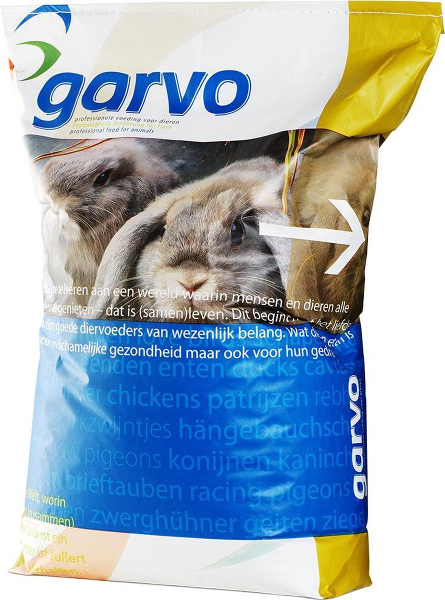 GARVO Konijnenkorrel Fok en Onderhoud  20 kg