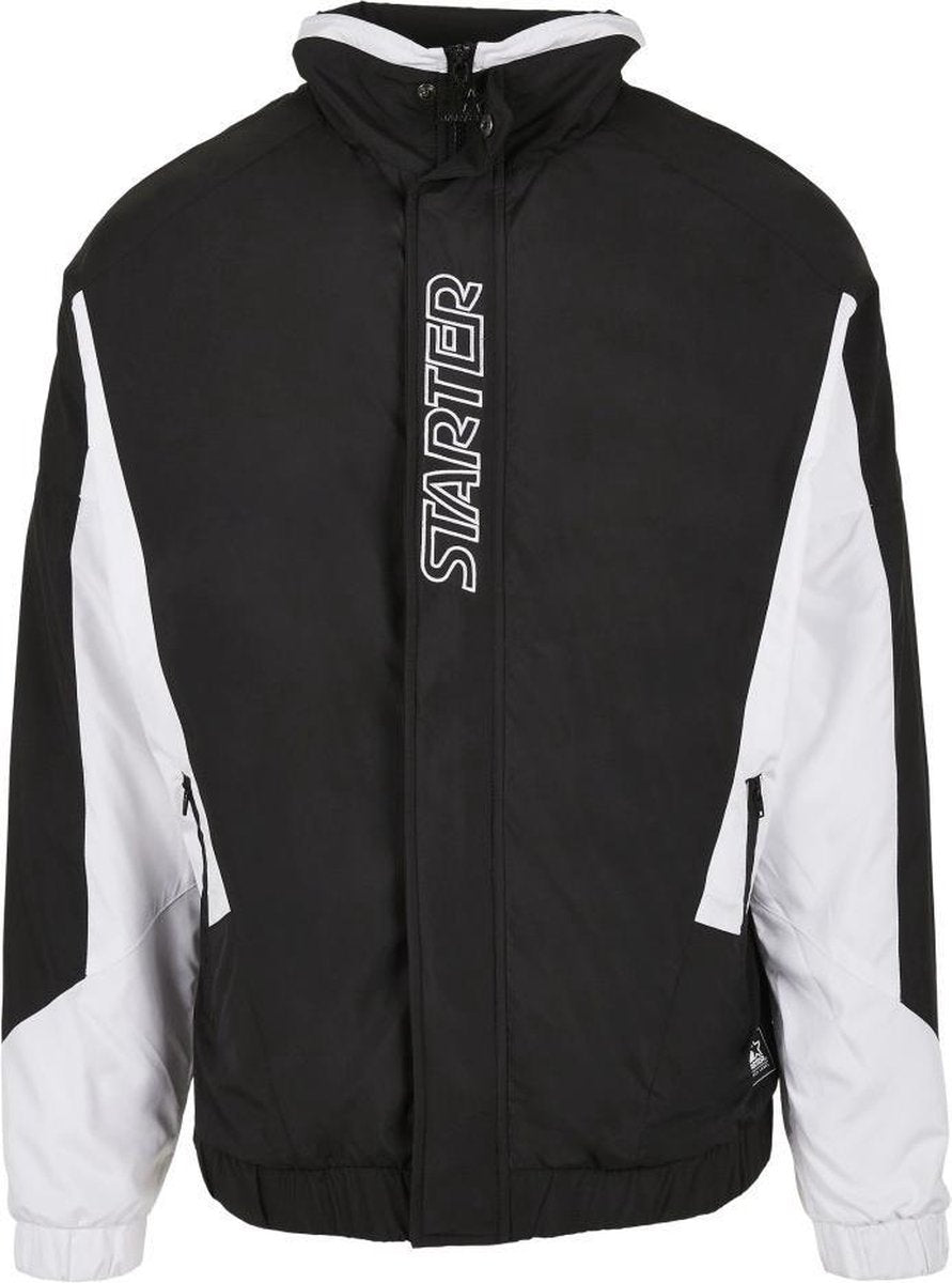 Starter Trainings jacket -2XL- Basic Zwart/Wit