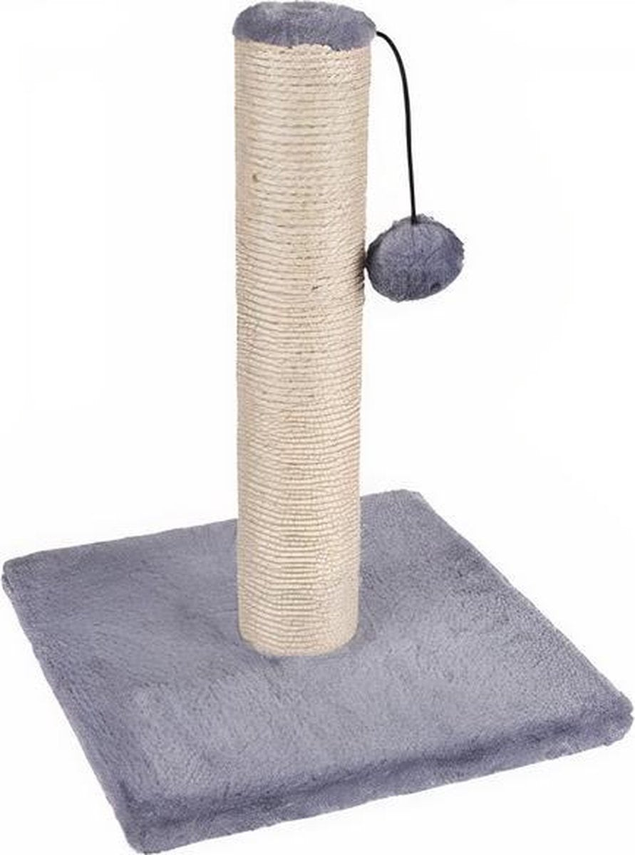 M-pets Krabpaal Voiz 38 X 59 Cm Sisal/pluche Grijs/beige