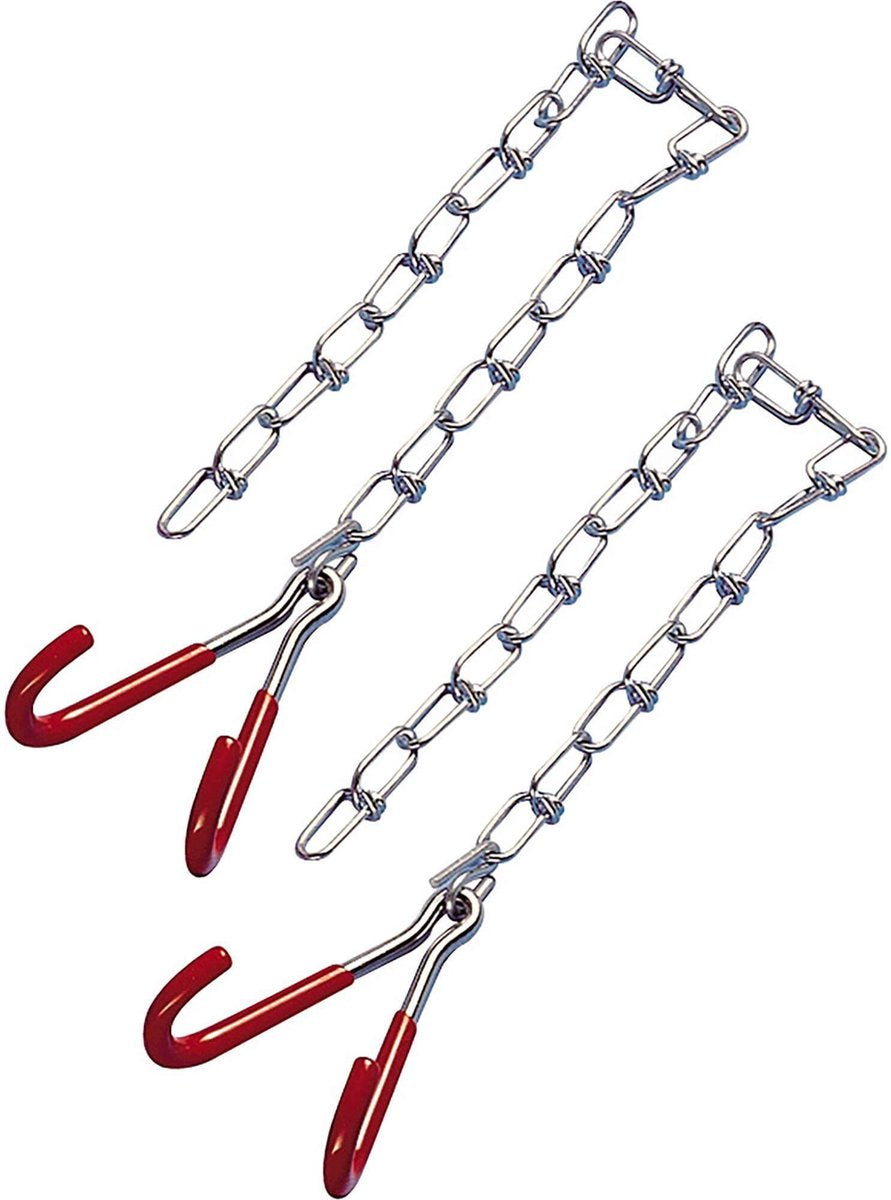 Icetoolz Ophanghaak Met Ketting Eldorado Staal 65 Cm 2 Stuks