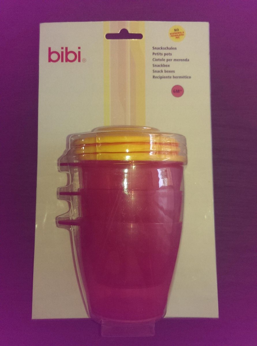 Bibi Snackbox Groen 3 stuks