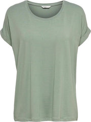 Onlmoster S/s O-neck Top Noos Jrs 15106662 Shadow