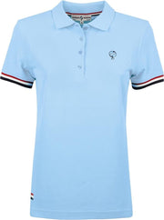 Dames Polo Square - Lichtblauw