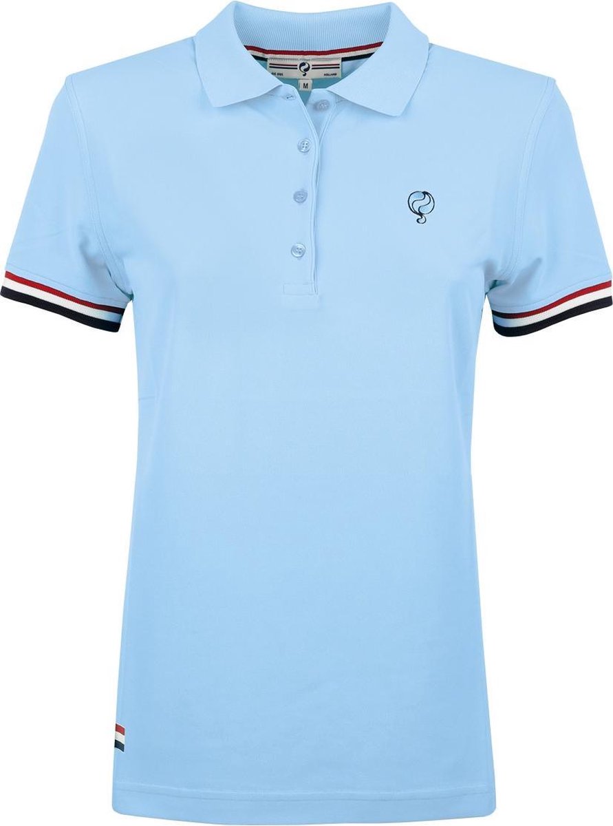 Dames Polo Square - Lichtblauw