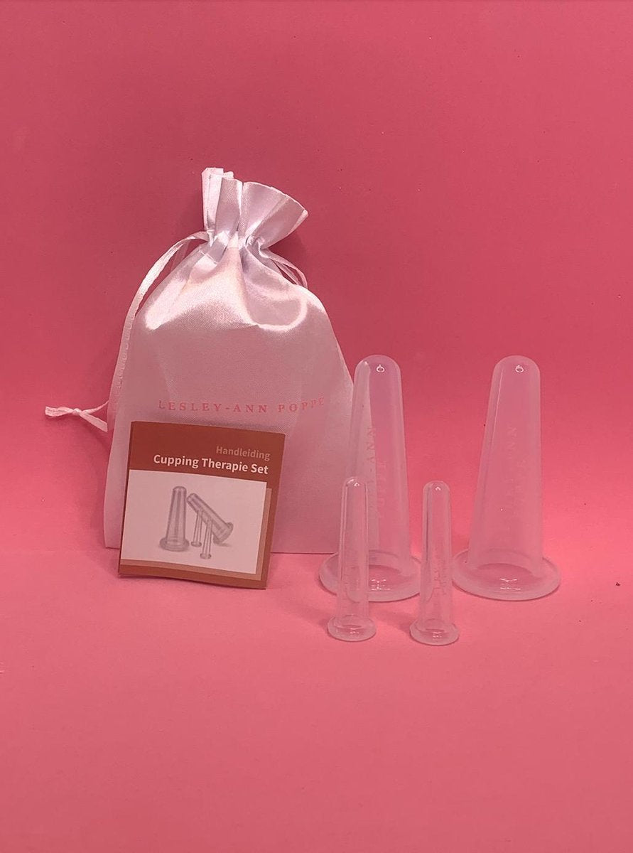 Natural Facelift - Vacuum Cupping Set voor gelaat