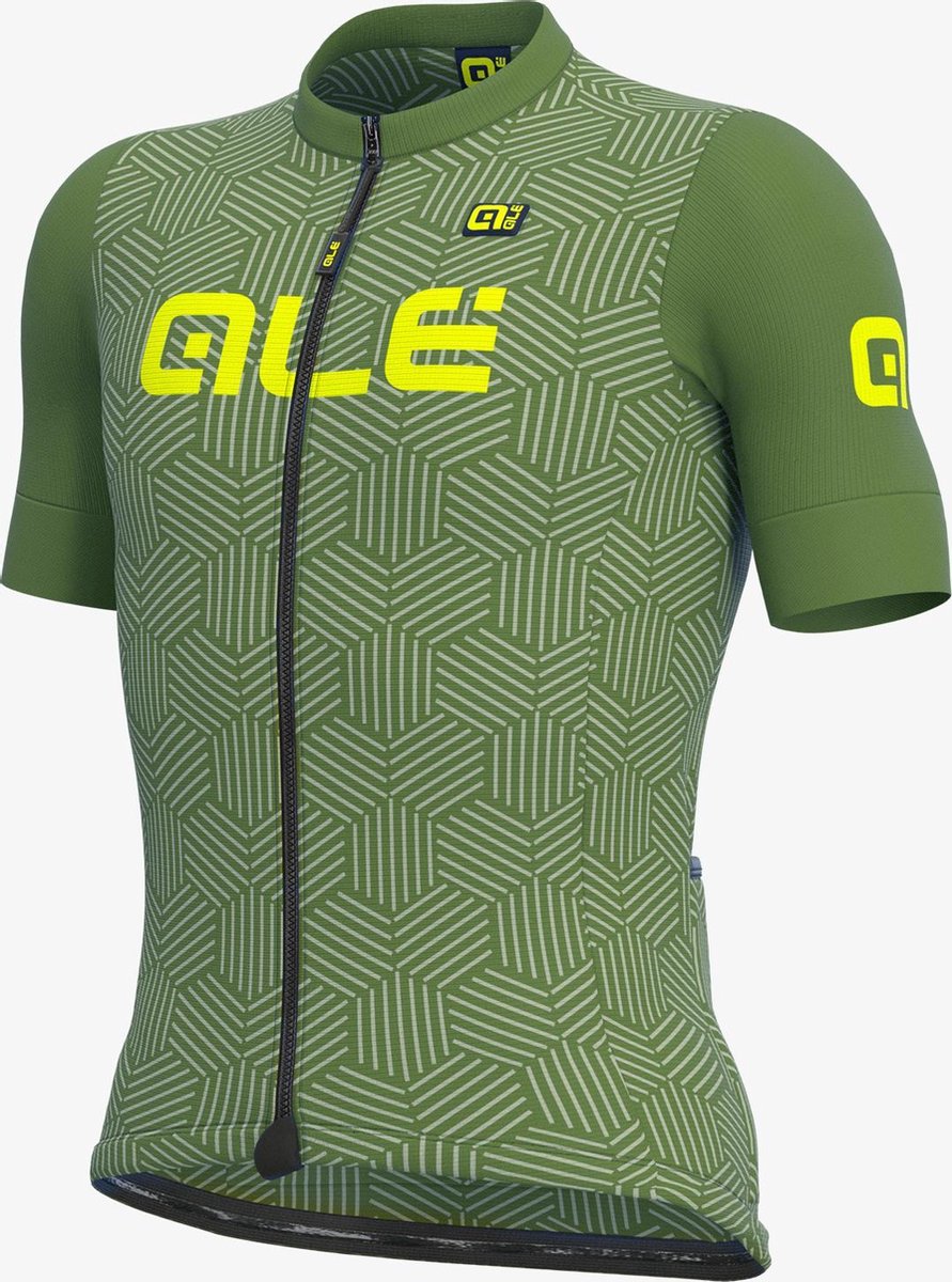 Ale Fietsshirt Korte Mouwen Solid Cross - Groen - S - Valt klein