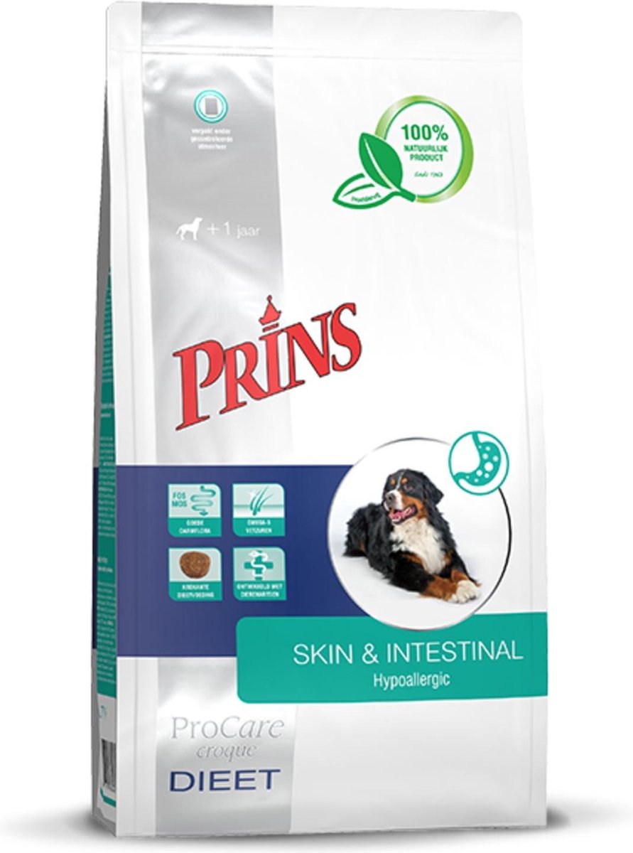 Prins ProCare Croque Dieetvoeding Skin & Intestinal Hypoallergenic 10 kg -  - 80009421