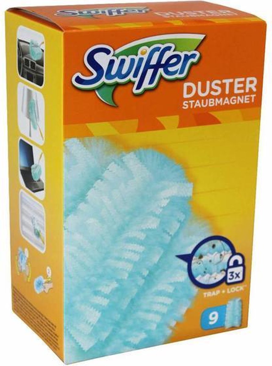 Swiffer Duster Navul Stofdoekjes - 9 Stuks