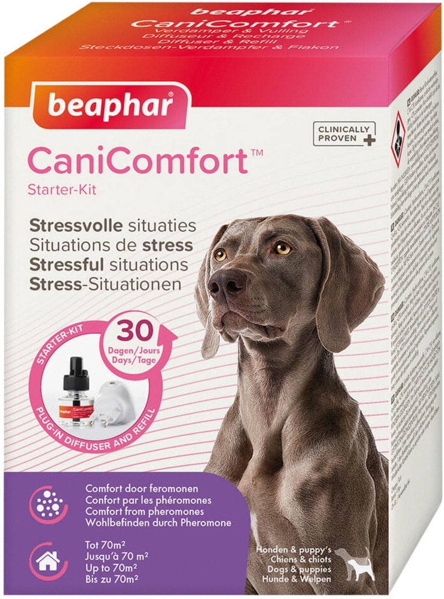 Beaphar canicomfort verdamper met navulling starterskit 48 ml