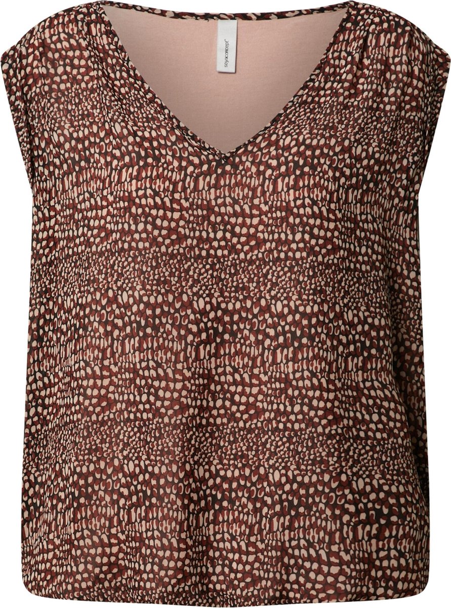 Soyaconcept blouse karmine 1 Crème-Xl