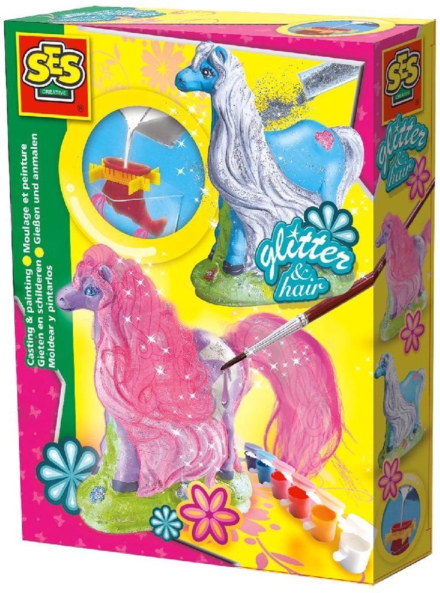 Ses 01272 Glitter Gips Gieten Paard