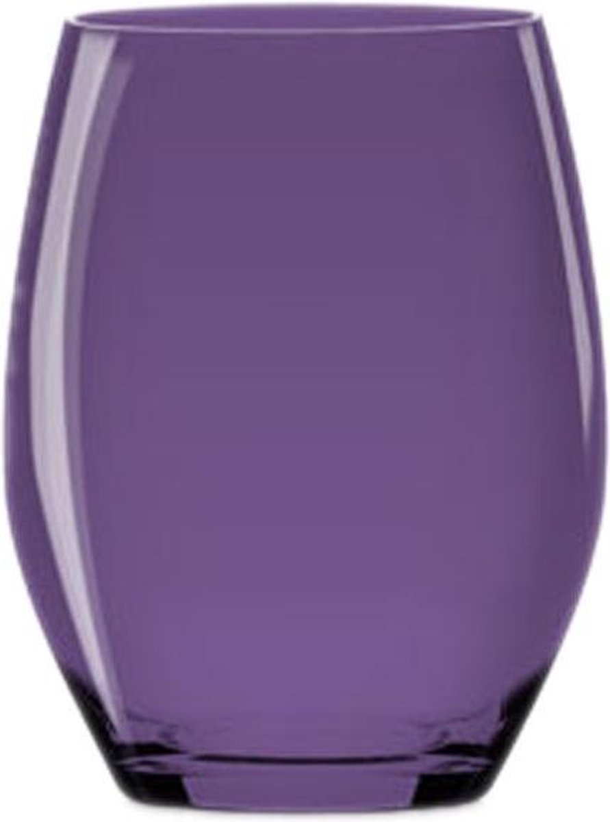 Italesse Longdrink & waterglas Vertical Party Color Pro violet