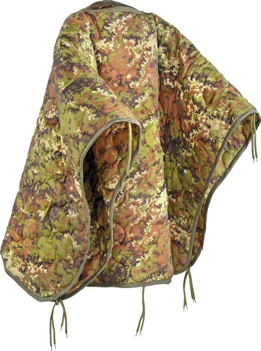 Defcon 5 Poncho 210 X 168 Cm Polyester Legergroen One-size