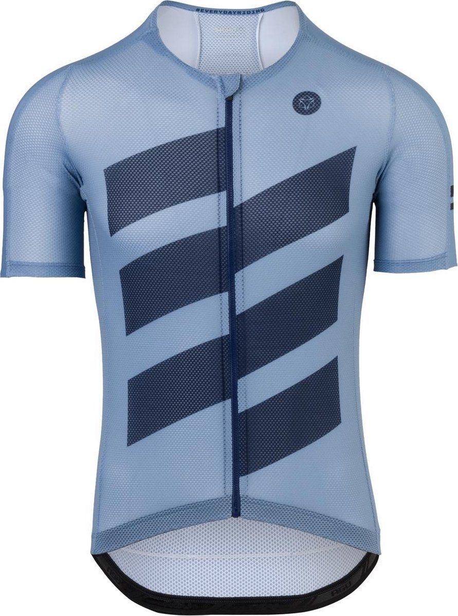 AGU High Summer Fietsshirt Trend Heren Fietsshirt - Maat L - Blauw