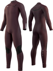 Mystic Heren Wetsuit Marshall Fullsuit 5/3mm Fzip - Merlot L