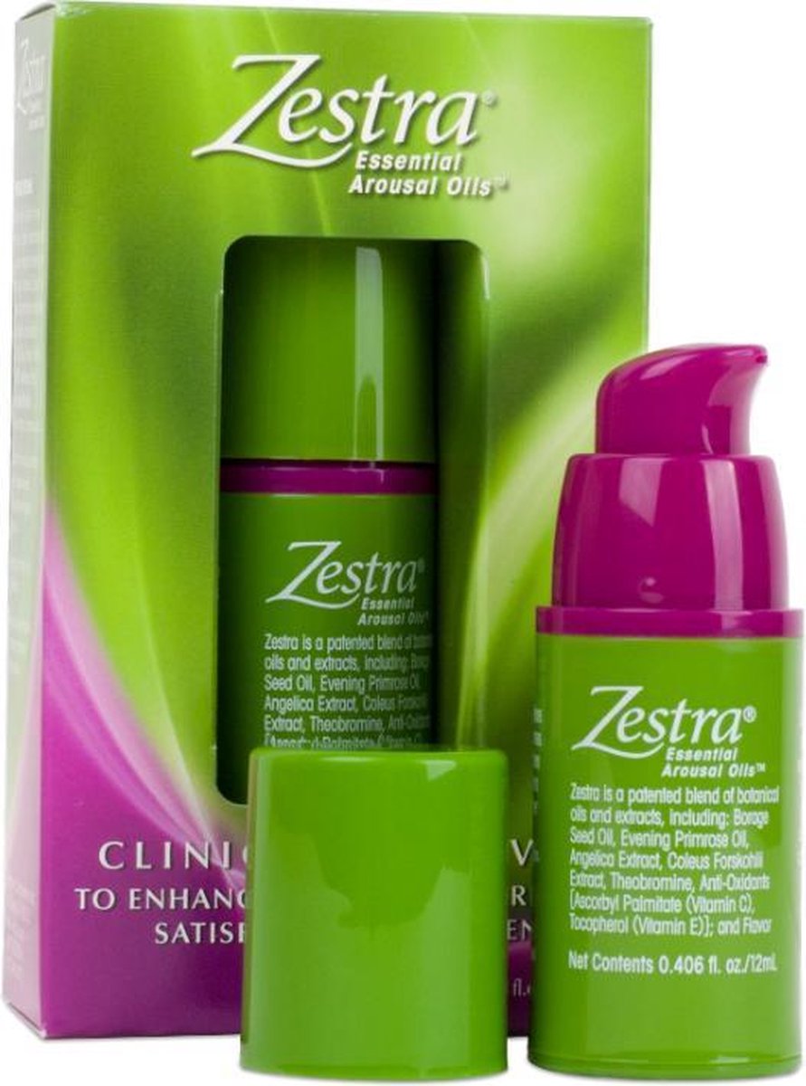 Zestra - Essential olie 12 ml - olie voor een instens orgasme / sex / erotiek toys