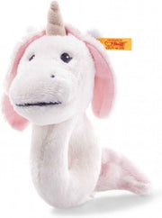 Steiff Unica Eenhoorn rammelaar 14 cm. EAN 241819