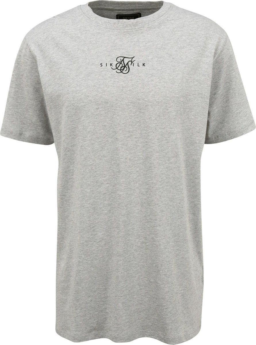 Siksilk shirt Zwart-L