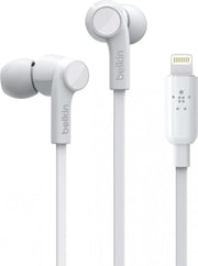 Belkin ROCKSTAR™ in-ear oordopjes met Apple Lightning-connector - Wit