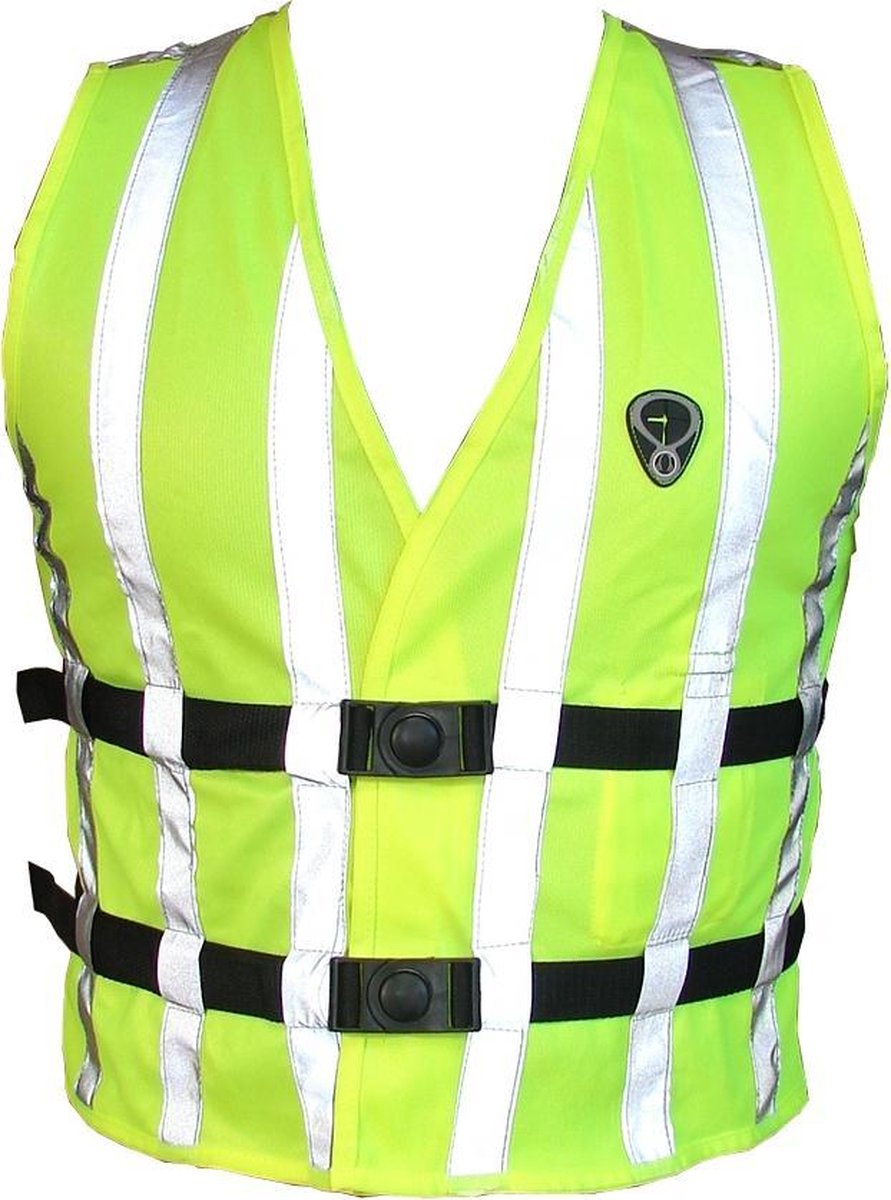 Fluohesje EN 1150 voor kind 0- 6 jr WOWOW - fashion veiligheidsvest