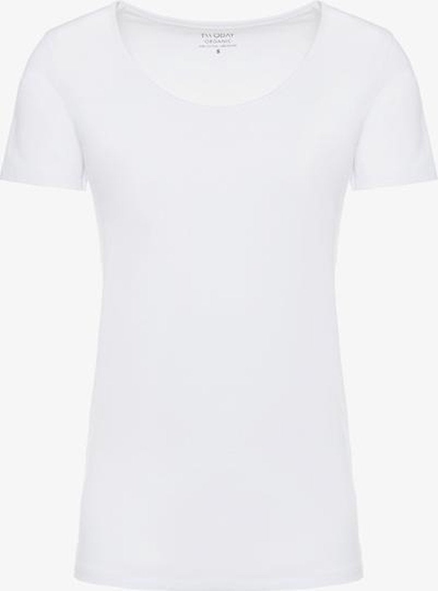 TwoDay dames T-shirt organic katoen - Wit - Maat M