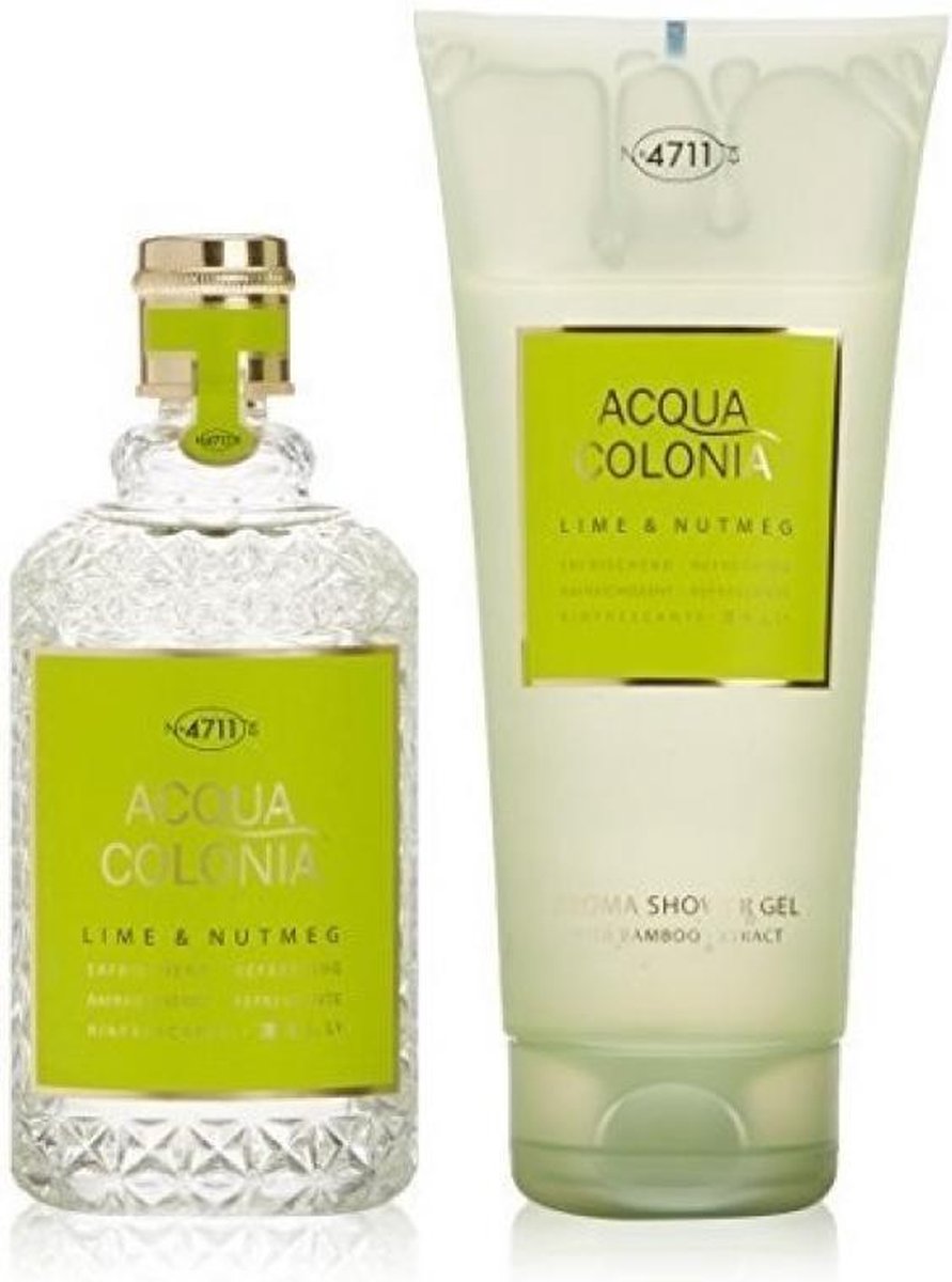 4711 A.C. Lime & Nutmeg giftset 370 ml