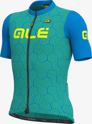 Ale Fietsshirt Korte Mouwen Solid Cross - Lichtblauw - M - Valt klein
