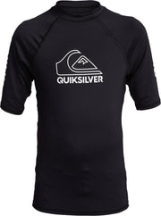 Quicksilver - UV-zwemshirt voor tieners - On Tour - Zwart - maat 134cm
