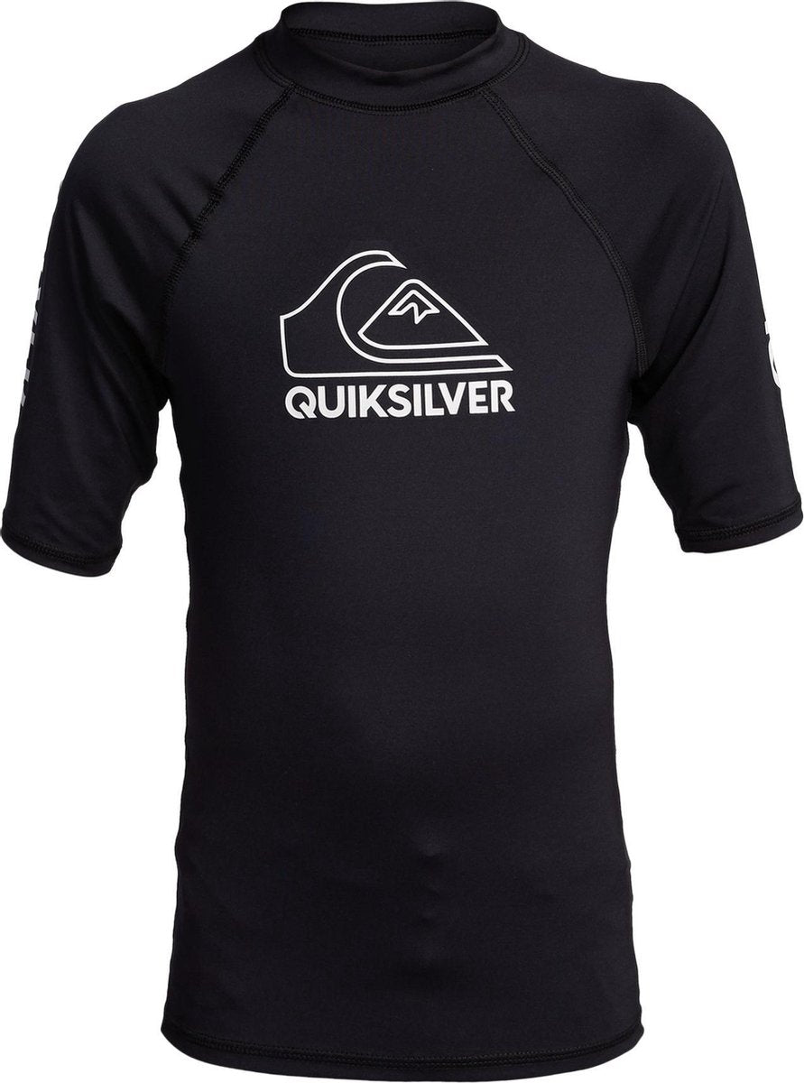 Quicksilver - UV-zwemshirt voor tieners - On Tour - Zwart - maat 134cm