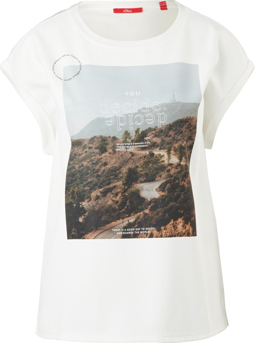 s.Oliver Dames T-shirt - Maat 3XL (46)