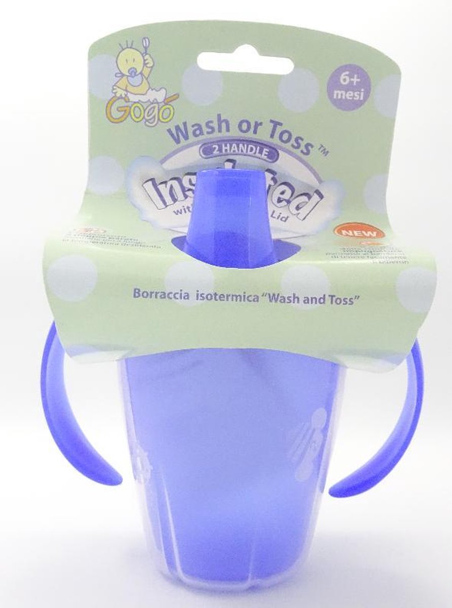 Nuby Drinkbeker - Wash Or Toss Vanaf 6 Maanden
