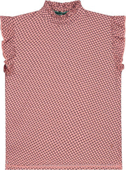 Levv T-shirt Fenna soft peach retro
