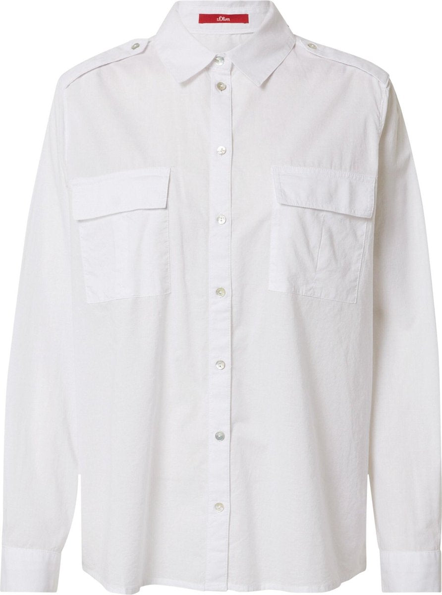 S.oliver blouse Wit-34 (Xs)