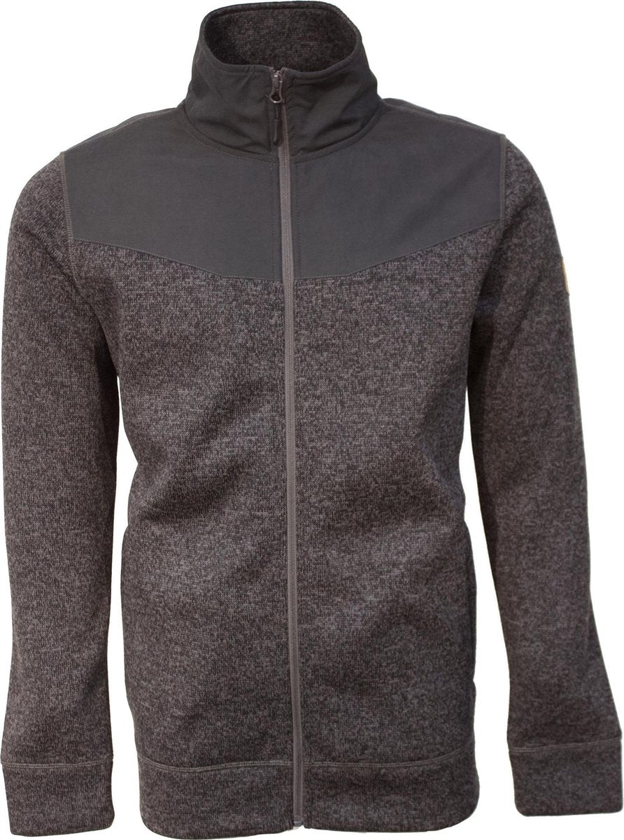 Life-Line Burgos Heren Fleece Jas - Donkergrijs