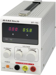 Basetech BT-153 Labvoeding